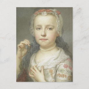 Cartão Postal Retrato de uma Menina