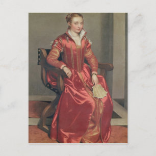 Cartão Postal Retrato de uma Senhora, c.1555-60