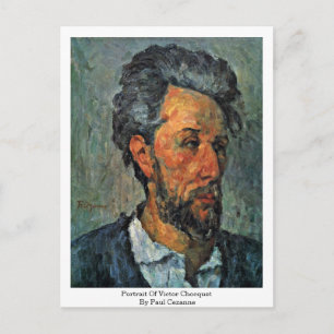 Cartão Postal Retrato De Victor Chocquet Por Paul Cezanne