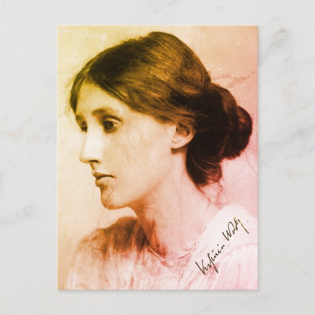 Cartão Postal Retrato de Virginia Woolf (1902) (Frente)