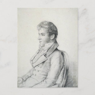 Cartão Postal Retrato de Washington Irving