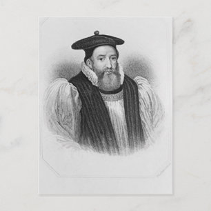 Cartão Postal Retrato do Arcebispo George Abbot