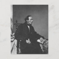 Retrato do escritor Hans Christian Andersen