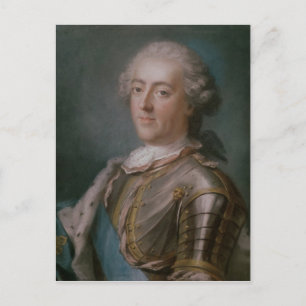Cartão Postal Retrato do rei de Louis XV de France