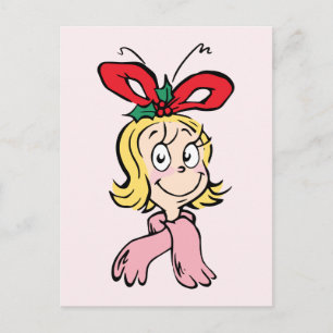 Cartão Postal Retrato Doce Cindy Lou Quem