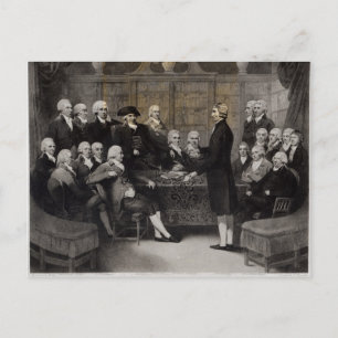 Cartão Postal Retrato dos Membros da Sociedade Médica