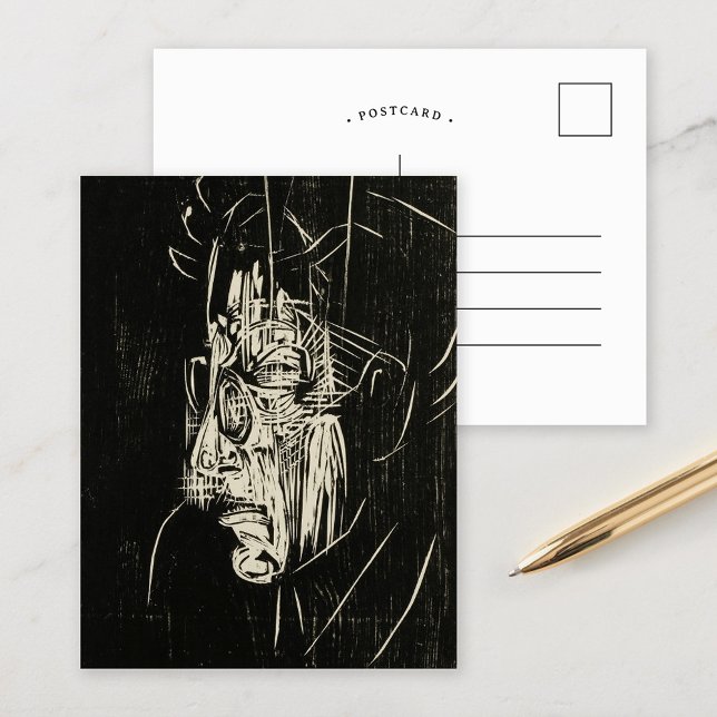 Cartão Postal Retrato Edmund Schaeffer | Albert Müller (Criador carregado)