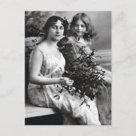 Cartão Postal Retrato eterno de Mãe e Filha