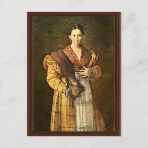 Cartão Postal Retrato Feminino Chamado "Lâ €™ Antea" "" Por Parm