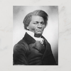 Cartão Postal Retrato Frederick Douglass ~ 1847