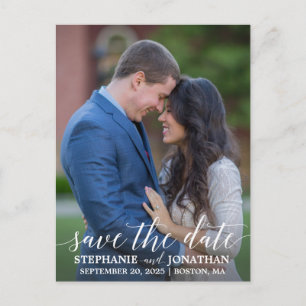 Cartão Postal Retrato Imagem Salvar O Cartão-Postal De Data, Fot