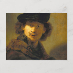 Cartão Postal Retrato próprio de Rembrandt
