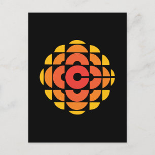 Cartão Postal Retro 1974 - 1986 sobre preto