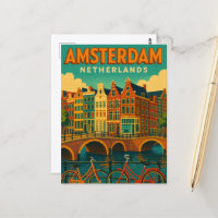 Retro Amsterdã Holanda