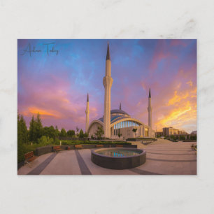 Cartão Postal Retro de férias da cidade viagens vintage de Ancar