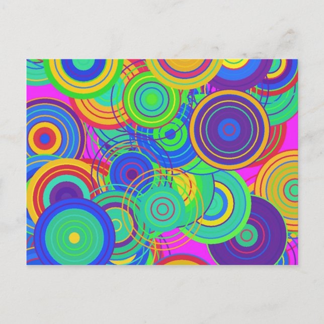 Cartão Postal Retro-Pop Art (Frente)