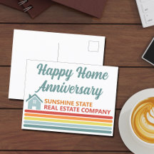 Retro Real Estate Company House Marketing