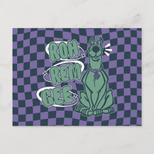 Cartão Postal Retro Scooby "Nossa!"