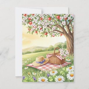 Cartão Postal retro Summer Solstce