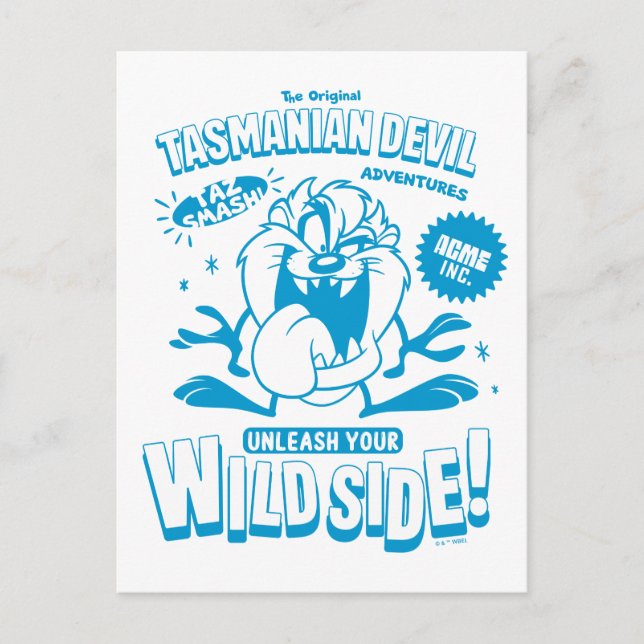 Cartão Postal Retro TAZ™ Sorrente (Frente)