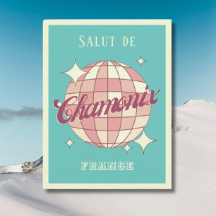 Cartão postal Retro Vintage Chamonix França