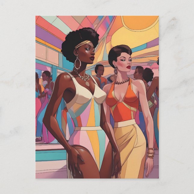 Cartão Postal Retrowave Party 1980 (Frente)