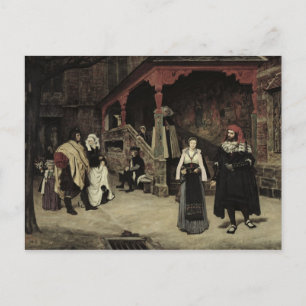 Cartão Postal Reunião de Fausto e Marguerite, 1860