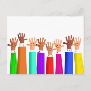 Cartão Postal Reunião Feliz