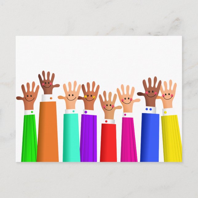 Cartão Postal Reunião Feliz (Frente)