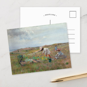 Cartão Postal Reunindo Flores   William Merritt Chase