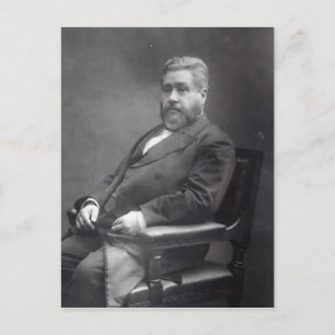Cartão Postal Reverendo Charles Haddon Spurgeon