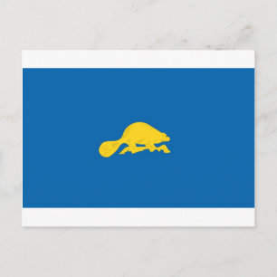 Cartão Postal Reverso de Sinalizador Oficial do Estado do Oregon