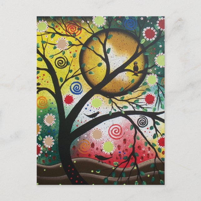 Cartão Postal Revolução De Cor Por Lori Everett (Frente)