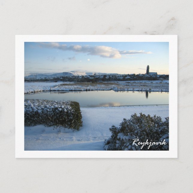 Cartão Postal Reykjavík (Frente)