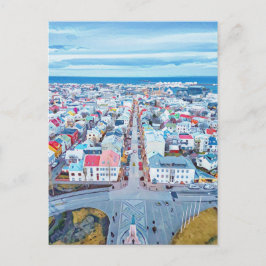 Cartão Postal Reykjavík, Islândia