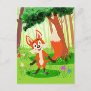 Cartão Postal Reynard the Fox Postcard