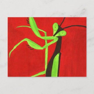 Cartão Postal Rezando Mantis