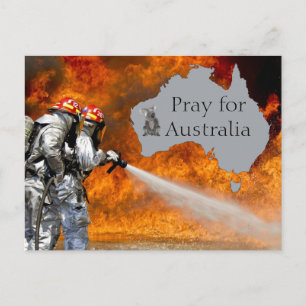 Cartão Postal Reze pela Austrália