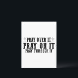 Cartão Postal Rezem Nele Rezem Por Sua Causa, Rezem Através Dele<br><div class="desc">Rezem Por Isso Rezem Por Sua Rezação Através De Sua Fé Cristã</div>