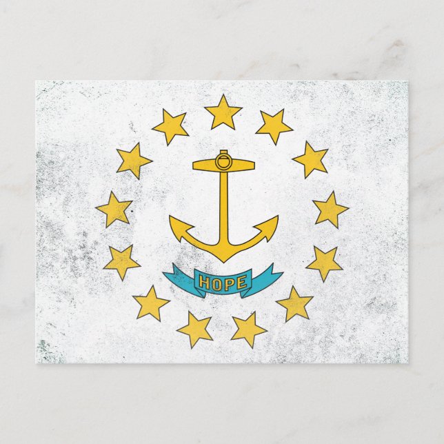 Cartão Postal Rhode Island (Frente)