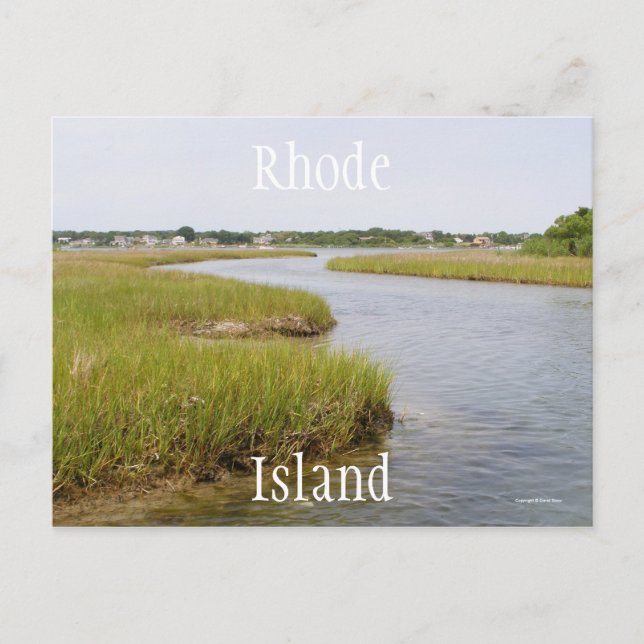 Cartão Postal Rhode Island (Frente)