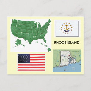 Cartão Postal Rhode Island, EUA