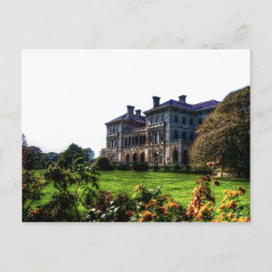 Cartão Postal Rhode Island, imagem de Newport Mansions