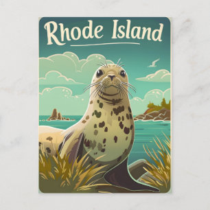Cartão Postal Rhode Island Seal