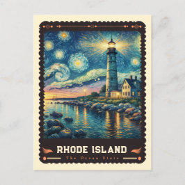 Cartão Postal Rhode Island | Vincent Van Gogh inspirado