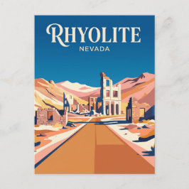 Cartão Postal Rhyolite EUA