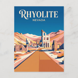 Cartão Postal Rhyolite EUA