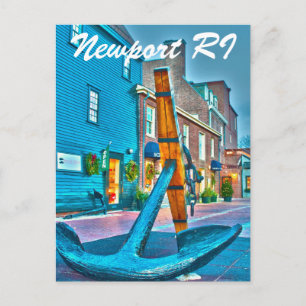 Cartão Postal RI de Newport