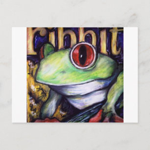 Cartão Postal Ribbit