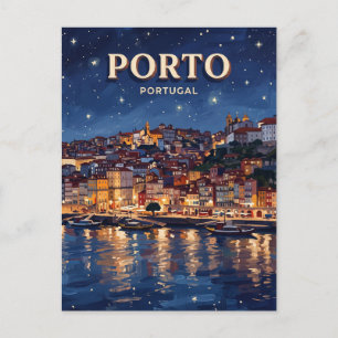 Cartão Postal Ribeira Porto Portugal